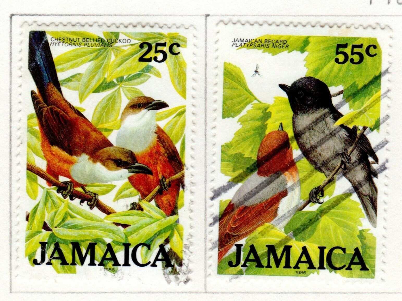 Jamaica Scott 573//617 Mostly Used on 3 Album Pages Issued 1984-1986 - Fresh Stock Dated October 2025
