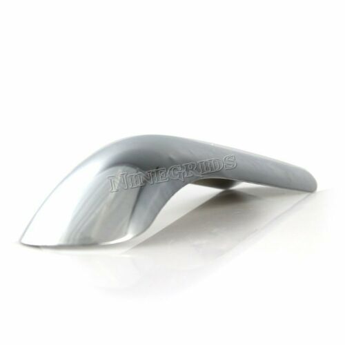 Chrome Steel Curve Motorcycle Exhaust Pipe Burn-Proof Plate Heat shield Cover - Fresh Stock Dated October 2025
