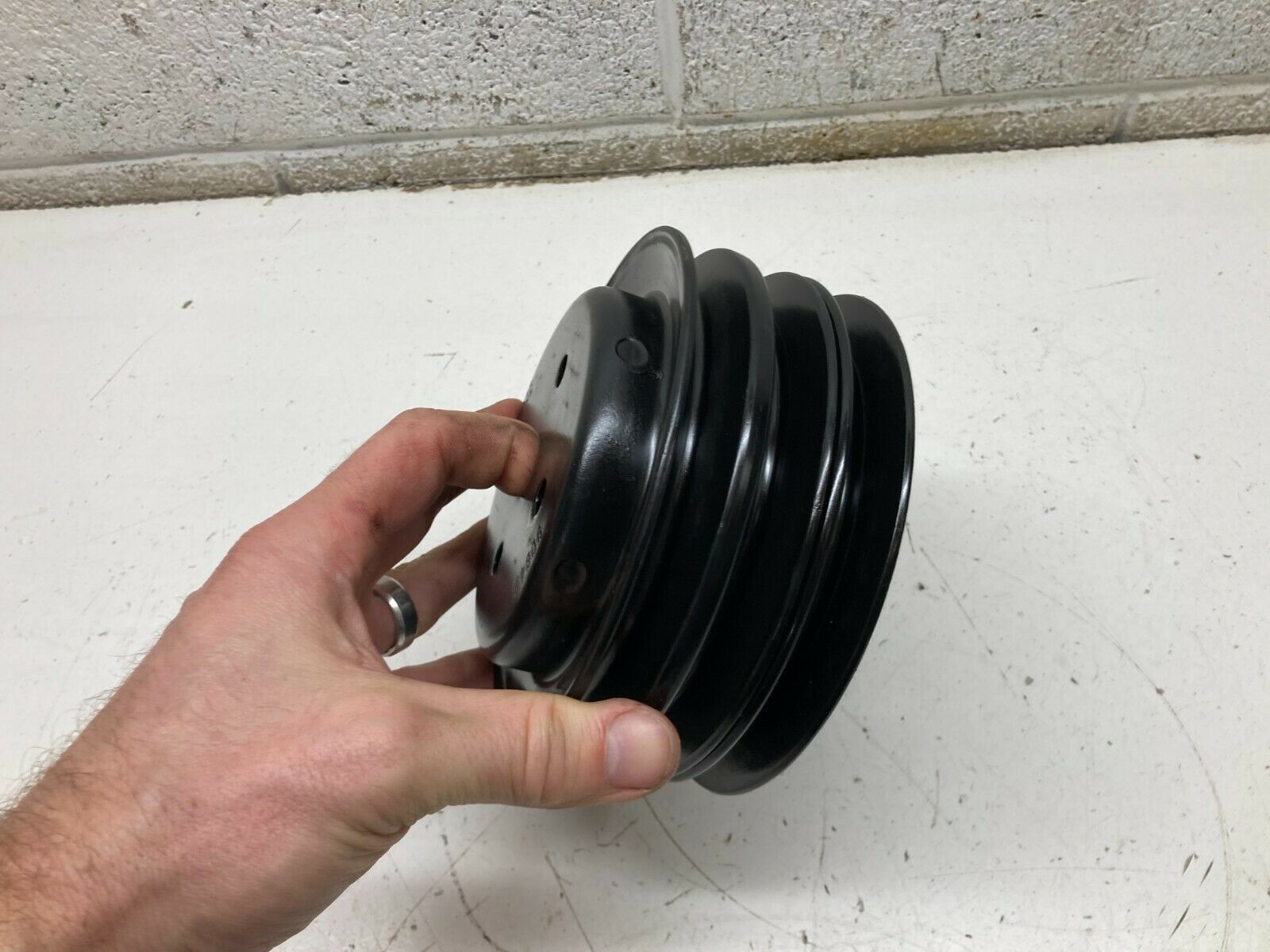Y2 MerCruiser 4.3L 5.0L 5.7L V6 V8 WATERPUMP Pulley 15120 Triple Groove 3 Groove - Fresh Stock Dated October 2025