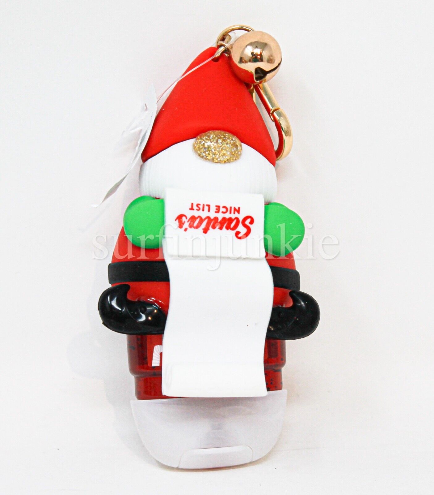 Bath & Body Works Pocketbac Holder Antibacterial Gel Gnome Santa's Nice List '22 - Fresh Stock Dated October 2025