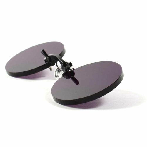 Old Fashion Pince Nez Gothic Vampire Purple Costume Cosplay Round Sun Glasses - Fresh Stock Dated October 2025