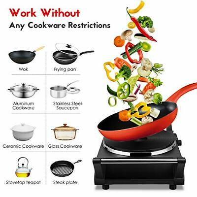 Hot Plate Portable Electric Stove 1500W Cast Iron Stove Single Burner - Fresh Stock Dated October 2025