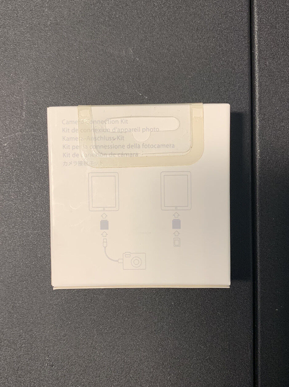 Genuine OEM Apple iPad Camera Connection Kit MC531ZM/A A1362, A1358 New ! Sealed - Fresh Stock Dated October 2025