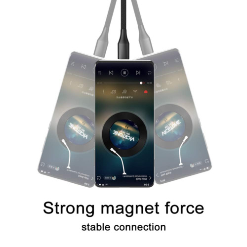 NetDot Magnetic Charging Cable, Gen10 Nylon Braided 3.3 ft, BLACK - Fresh Stock Dated October 2025