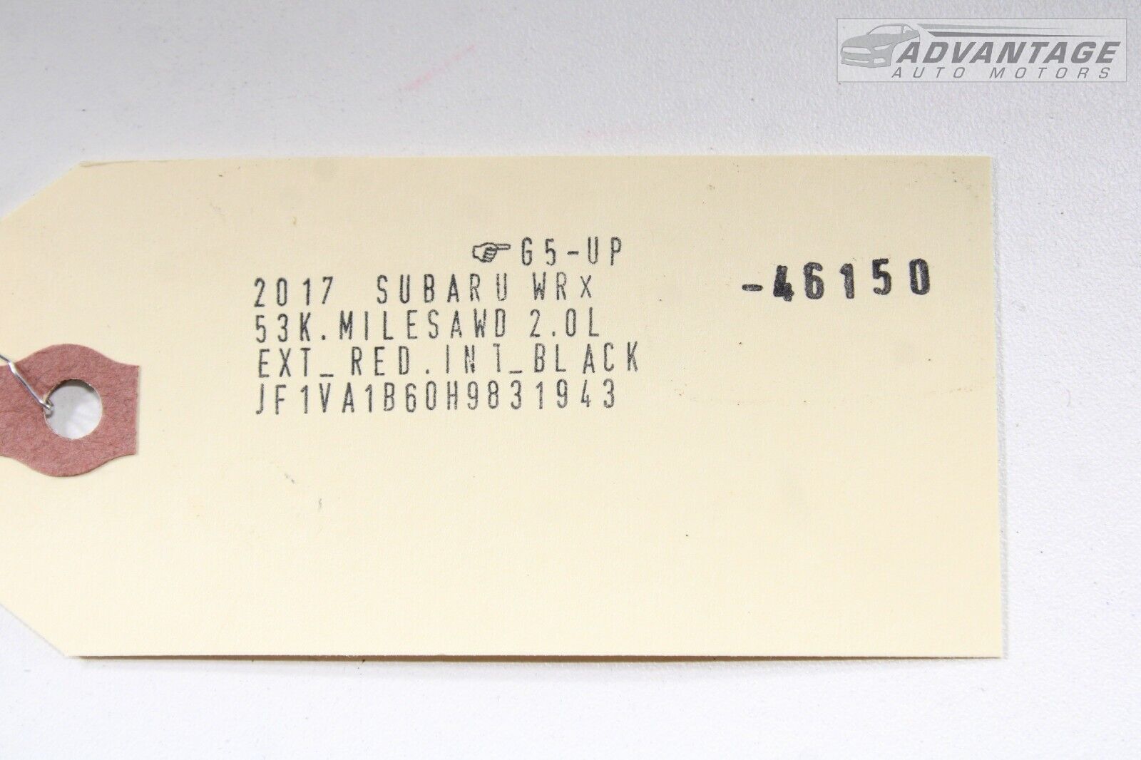 2015-2020 SUBARU WRX 2.0L AWD 6 SPEED MANUAL TRANSMISSION GEAR BOX 53K MILES OEM - Fresh Stock Dated October 2025