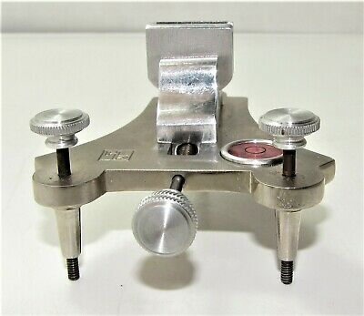 HR antique jeweler ruby jaw clamp level poising vise watch watchmaker tool w/box - Fresh Stock Dated October 2025
