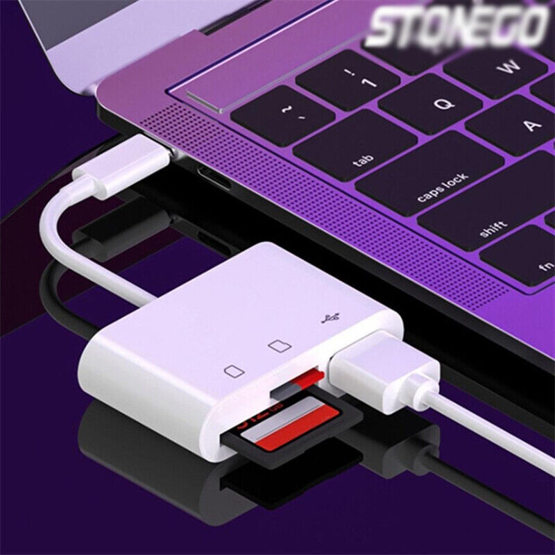 USB C to Micro SD TF Card Reader USB-C to Camera Card Adapter for iPad Pro - Fresh Stock Dated October 2025
