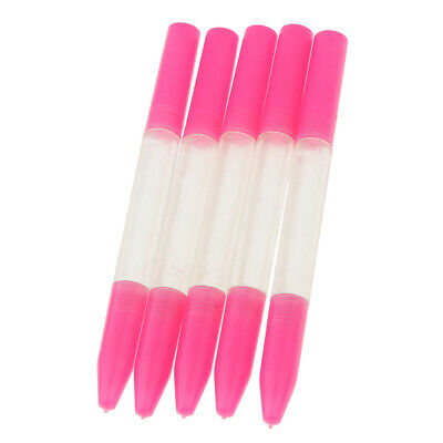 5pcs Precision Pink Oil Pin Pen Needle Watch Clock Repair Tool Oiler Pen - Fresh Stock Dated October 2025