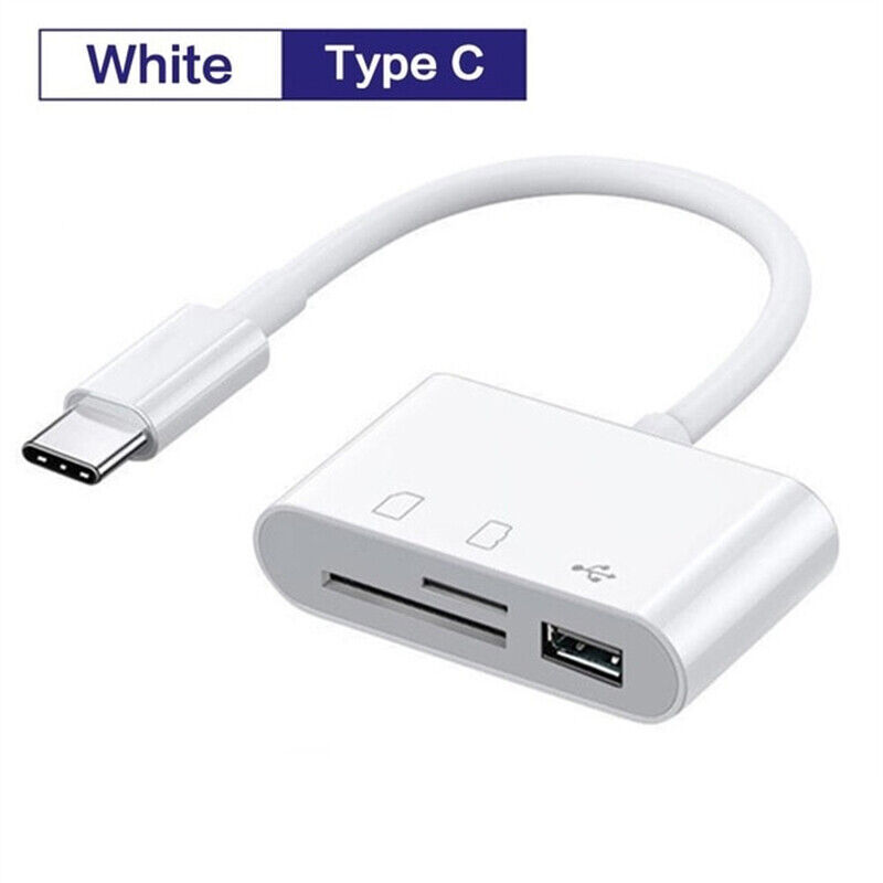 USB C to Micro SD TF Card Reader USB-C to Camera Card Adapter for iPad Pro - Fresh Stock Dated October 2025