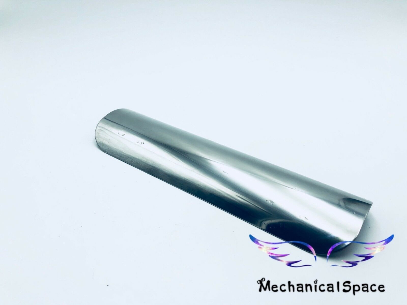 Universal Chrome Exhaust Muffler Pipe Heat Shield Cover Heel Guard Motorcycle - Fresh Stock Dated October 2025