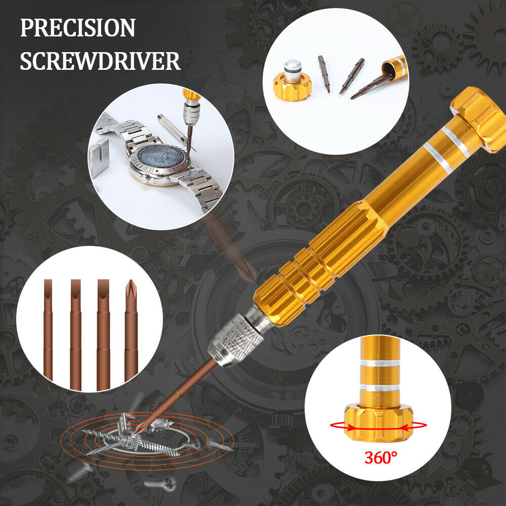 Watch Repair Kits 149pcs Backcase Remover Opener Screwdriver Tool Sets With Case - Fresh Stock Dated October 2025