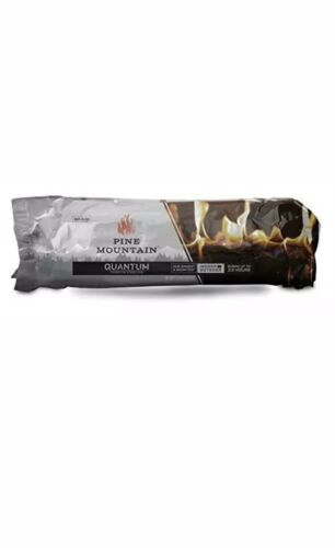 Pine Mountain Quantum 2.5 Hour Easy-Light Firelogs 4 Count 5.5lb Logs Biggest - Fresh Stock Dated October 2025