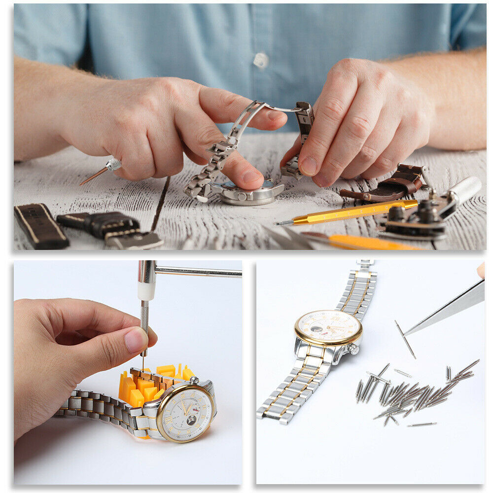 Watch Repair Kits 149pcs Backcase Remover Opener Screwdriver Tool Sets With Case - Fresh Stock Dated October 2025