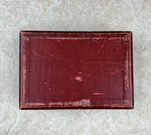 ANTIQUE VINTAGE WATCHMAKER TOOL BOX - Fresh Stock Dated October 2025