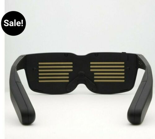 MAR SALE ! Chemion customizable led glasses for parties, clubs, NYE, festivals - Fresh Stock Dated October 2025
