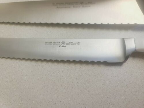 Wusthof Germany Super Slicer Avantgarde 4516 + Classic 4516 + Sharpening Steel - Fresh Stock Dated October 2025