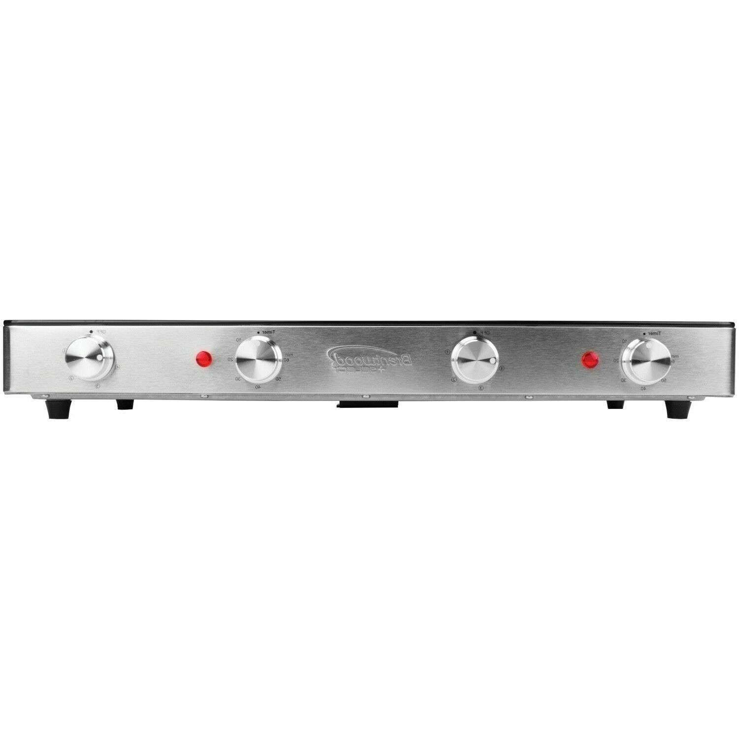 2 Electric Burner Infrared Double Stove Countertop Portable Dual Cook Glass Top - Fresh Stock Dated October 2025