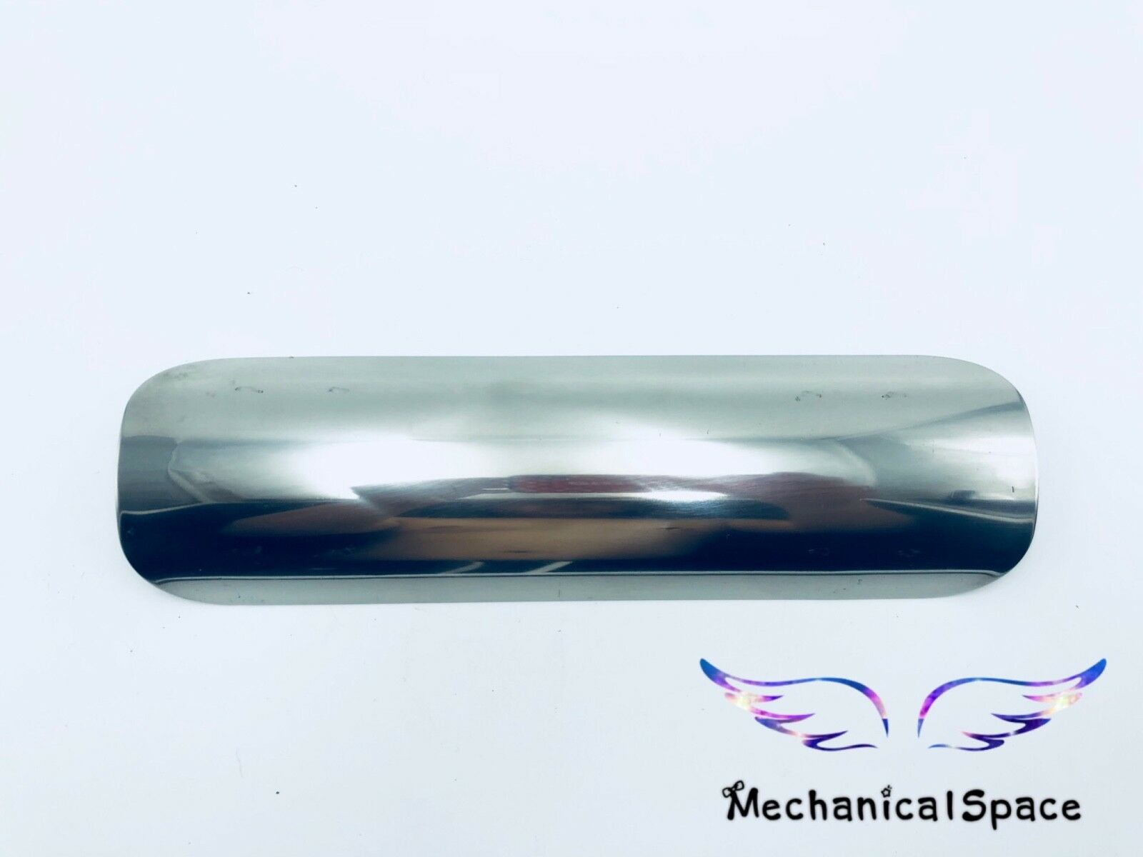 Universal Chrome Exhaust Muffler Pipe Heat Shield Cover Heel Guard Motorcycle - Fresh Stock Dated October 2025