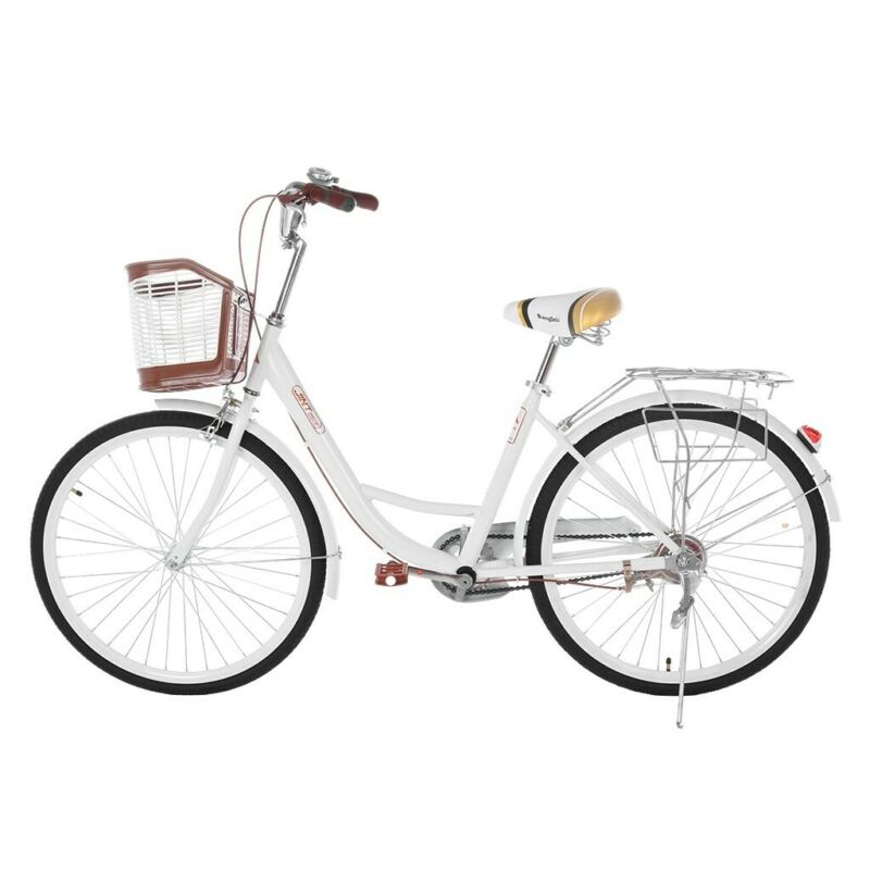 26 Inch Classic Bicycle Retro Bicycle Beach Cruiser Bicycle Retro Bicycle - Fresh Stock Dated October 2025