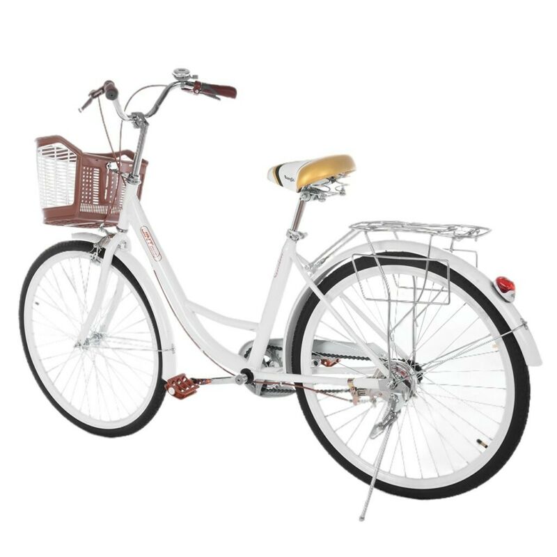 26 Inch Classic Bicycle Retro Bicycle Beach Cruiser Bicycle Retro Bicycle - Fresh Stock Dated October 2025