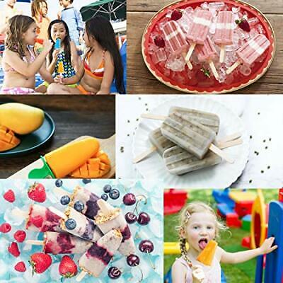 Popsicle Molds, Silicone Popsicle Molds DIY Reusable Ice Pop Molds - Easy - Fresh Stock Dated October 2025
