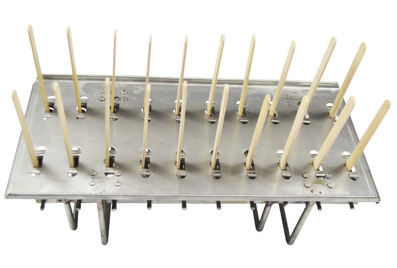 Ice Cream Bars  for Ice Quality 20pcs Stainless Steel Molds Lolly Popsicle021030 - Fresh Stock Dated October 2025