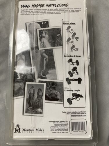 DRAG MASTER WORK GLOVES WITH SEWN-IN STRAPS - Fresh Stock Dated October 2025