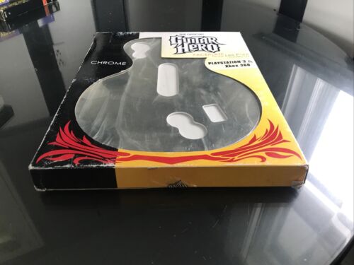 Official NIB Guitar Hero Faceplate Les Paul PS3 XBOX 360 Chrome Silver - Fresh Stock Dated October 2025