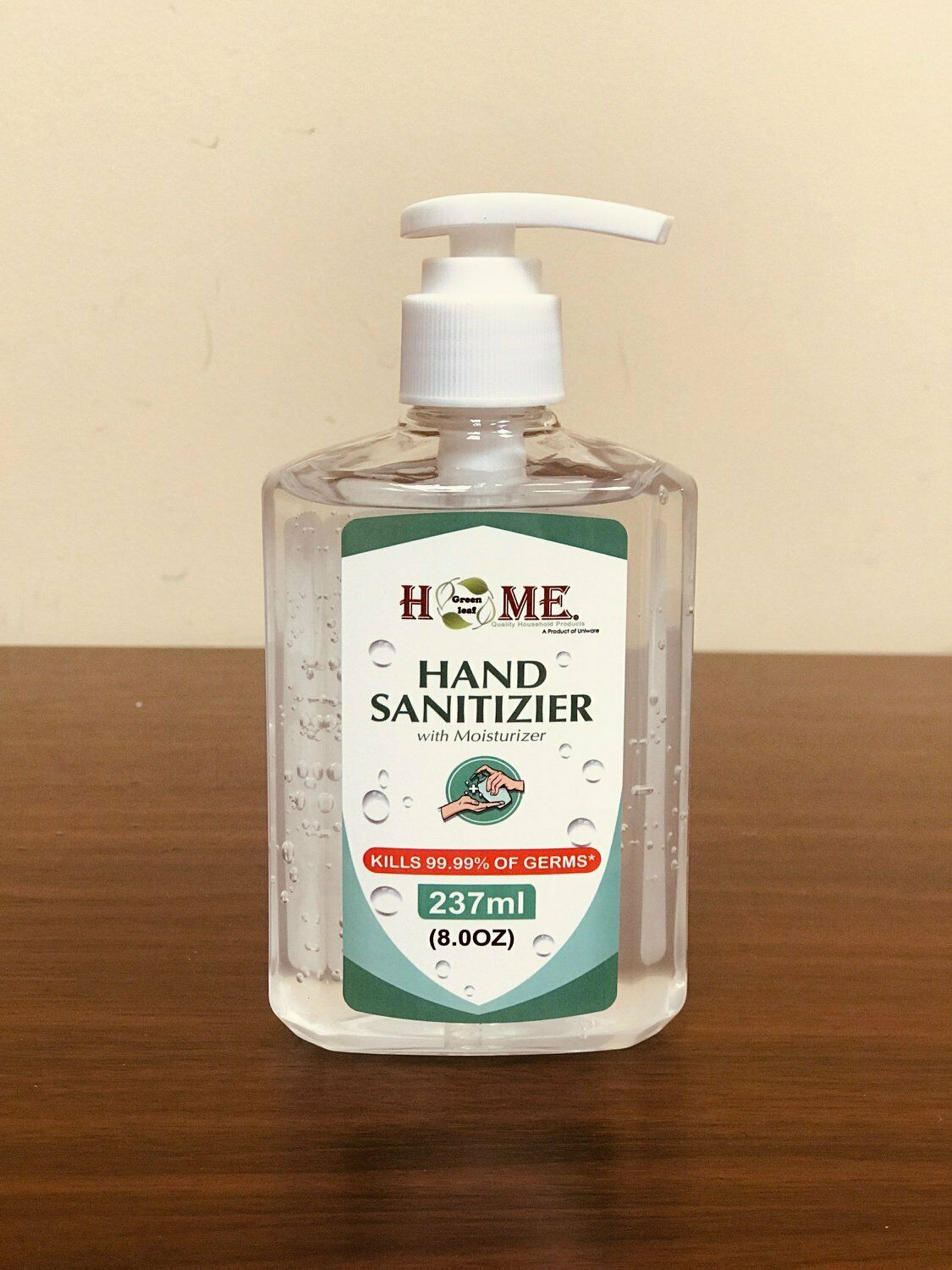 Hand Sanitizer With Aloe Vera Gel Moisturizer Pump 70% Alcohol 8 Oz - Fresh Stock Dated October 2025