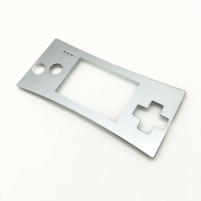 BRAND NEW Faceplate for Original Nintendo Game Boy Micro GBM Silver - Fresh Stock Dated October 2025
