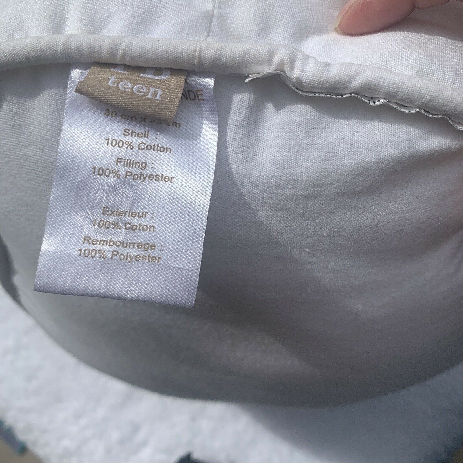EUC Large Cupcake Pillow Pottery Barn Teen - Fresh Stock Dated October 2025