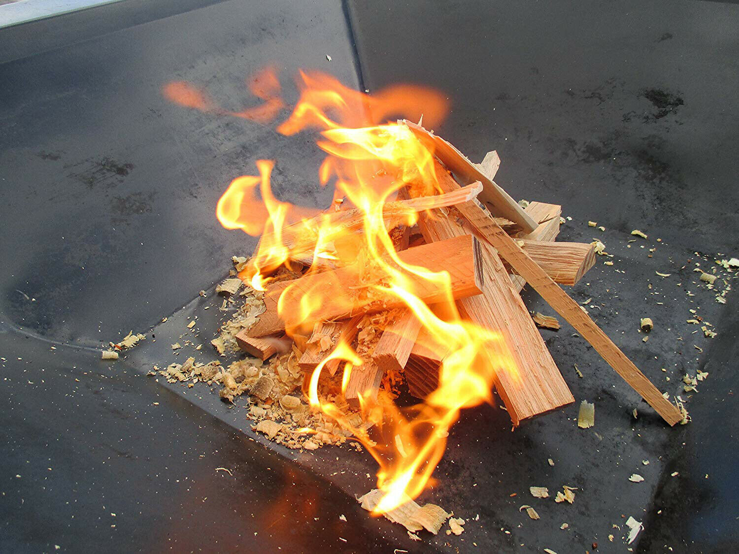 Home Fireplace Stove & Grill Firestarter in Decorative Tin Lights 128 Fires - Fresh Stock Dated October 2025