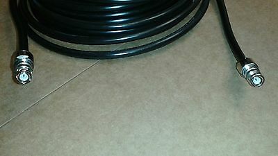 US MADE 75 ft  LMR-400 Ham Radio LMR Antenna  BNC Male to BNC Male coax cable - Fresh Stock Dated October 2025