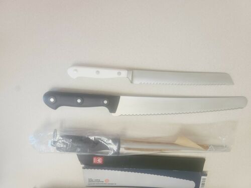 Wusthof Germany Super Slicer Avantgarde 4516 + Classic 4516 + Sharpening Steel - Fresh Stock Dated October 2025