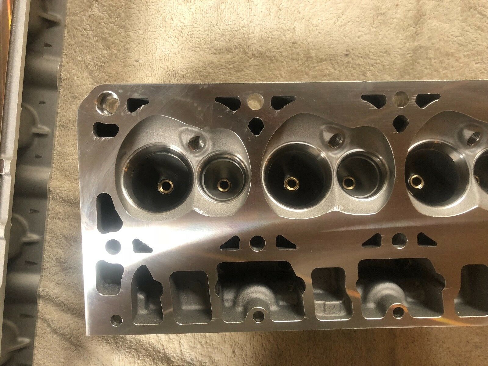 Chevrolet LS3 L76 L92 LS2 255cc 64cc Pair (2) Bare Aluminum Cylinder Heads - Fresh Stock Dated October 2025