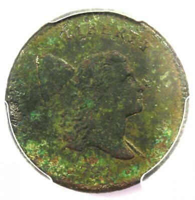 1797 Liberty Cap Flowing Hair Half Cent 1/2C - PCGS VF Detail - Rare Coin! - Fresh Stock Dated October 2025