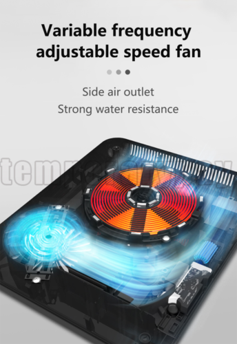 2200W Portable Induction Cooktop Countertop Single Cooker Burner Stove Hot Plate - Fresh Stock Dated October 2025