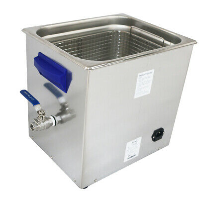 15L Industrial Degas Sweep Ultrasonic Cleaner Wash Bath Clean Machine for lab - Fresh Stock Dated October 2025