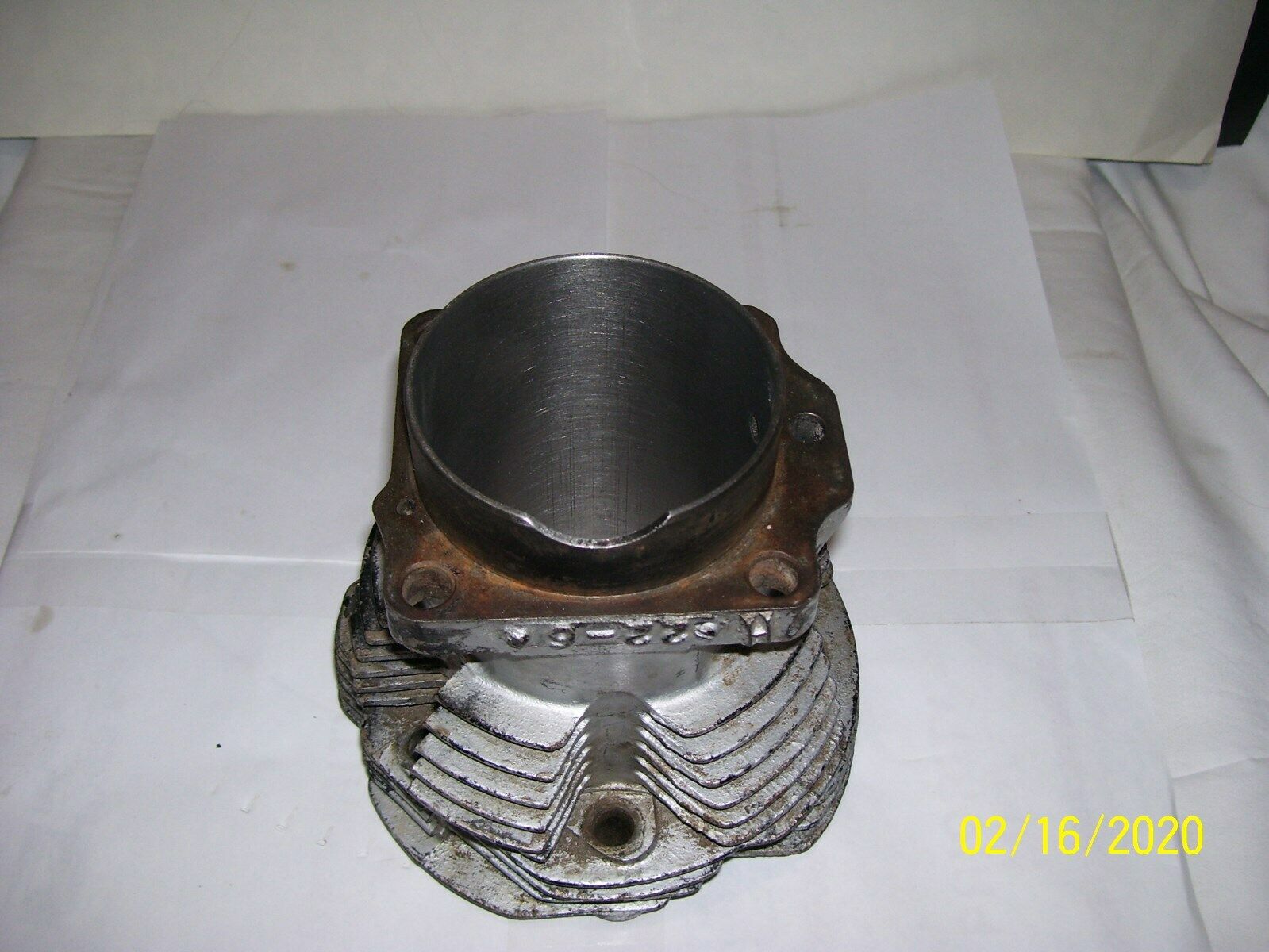 HARLEY DAVIDSON PANHEAD FRONT BARREL / CYLINDER O.E.M. #H 22-6 GOOD OLD CYLINDER - Fresh Stock Dated October 2025