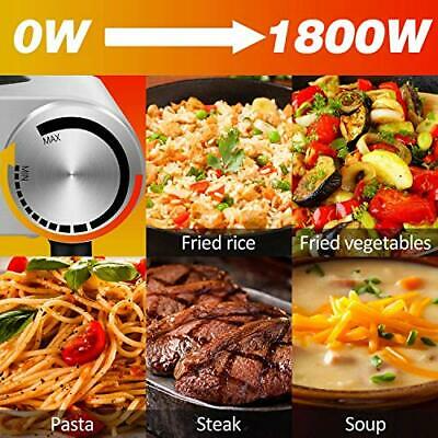 1800W Electric Hot Plate, Countertop Stove Infrared Ceramic Double burner - Fresh Stock Dated October 2025