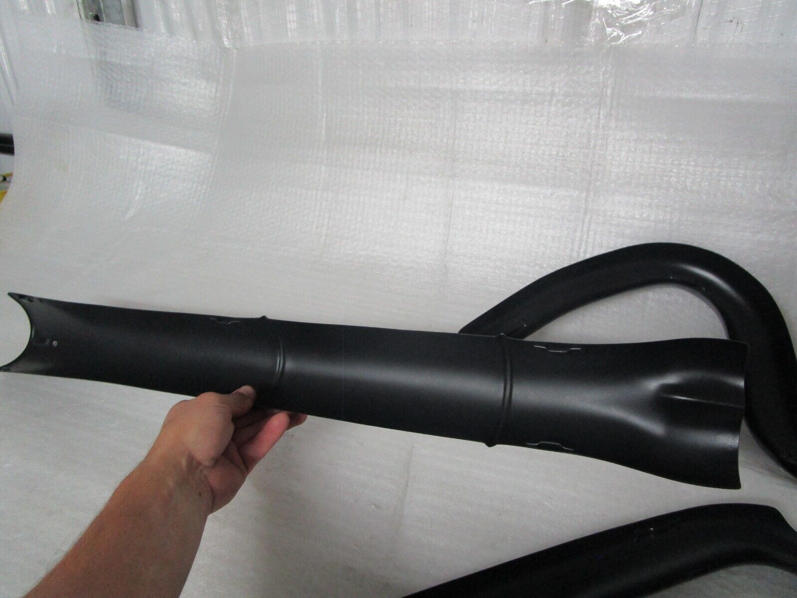 84-16 Harley Touring Thunderheader Black Full Coverage Heat Shields 1124B - Fresh Stock Dated October 2025