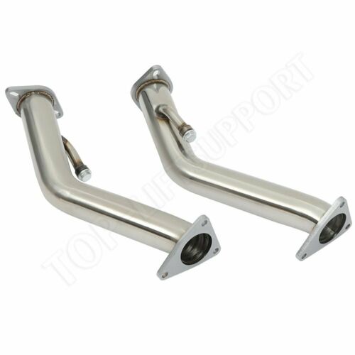 For Nissan for 370z  Exhaust Downpipes Catless with gaskets and bolt - Fresh Stock Dated October 2025