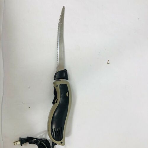 American Angler Model Electric Fish Fillet Knife Model 31600 120vac 60hz Tested - Fresh Stock Dated October 2025