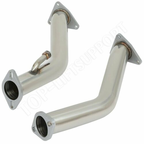 For Nissan for 370z  Exhaust Downpipes Catless with gaskets and bolt - Fresh Stock Dated October 2025