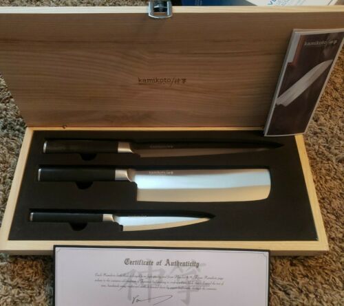 Kamikoto Kanepki Knife Set W/ Certificate Of Authenticity. BRAND NEW - Fresh Stock Dated October 2025