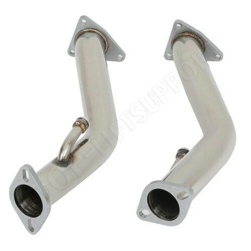 For Nissan for 370z  Exhaust Downpipes Catless with gaskets and bolt - Fresh Stock Dated October 2025