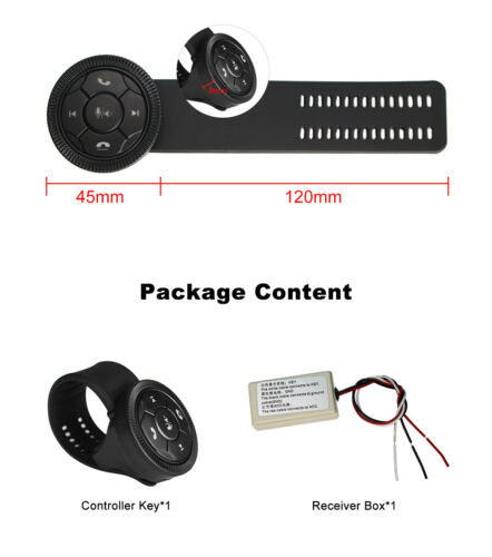Universal Steering Wheel Remote Controller For JOYING Android Car Stereo Navi - Fresh Stock Dated October 2025
