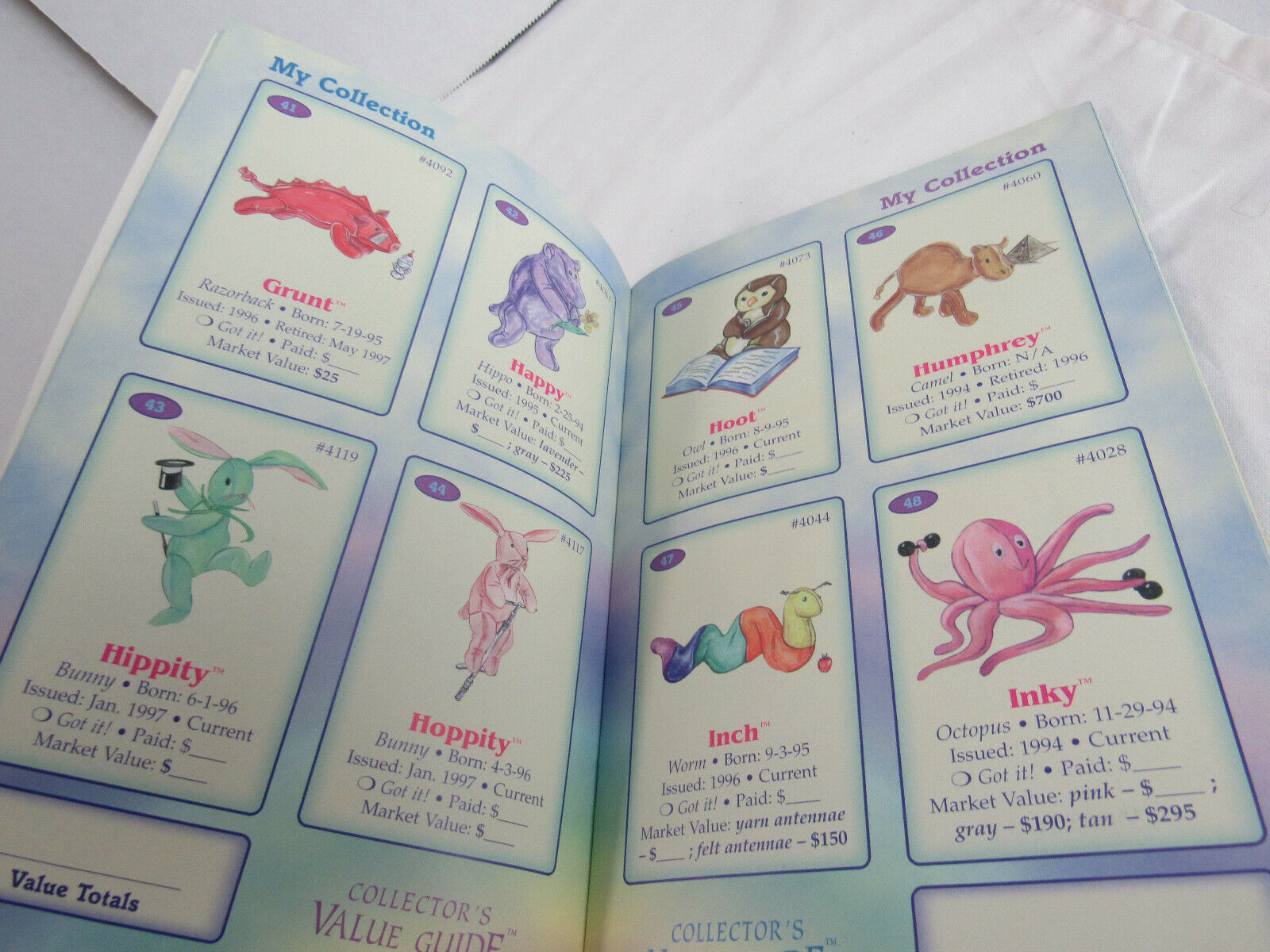 The Beanie Baby Collector's Value Guide - Fresh Stock Dated October 2025
