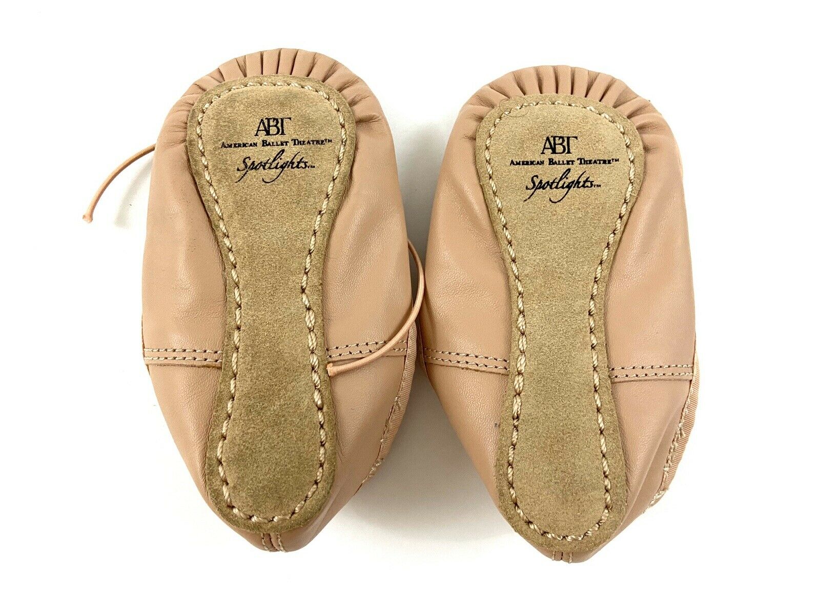 American Ballet Theatre Baby Toddler Girl Leather Pink Ballet Shoes Slippers 7 - Fresh Stock Dated October 2025