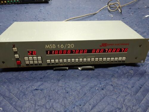 JLCooper midi patchbay router - Fresh Stock Dated October 2025